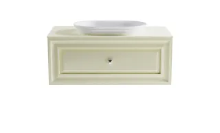 Тумба с раковиной Astra-Form Шарм 4631177715099 90 см бежевый матовый